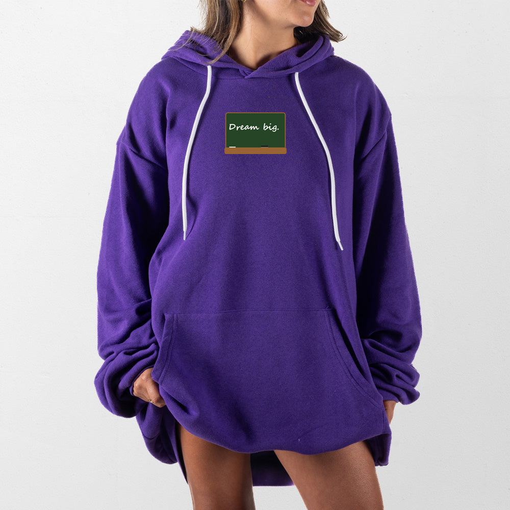 Purple Chalkboard Giant Hoodie