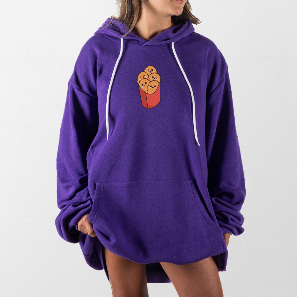 Purple Chicken Nuggets Giant Hoodie