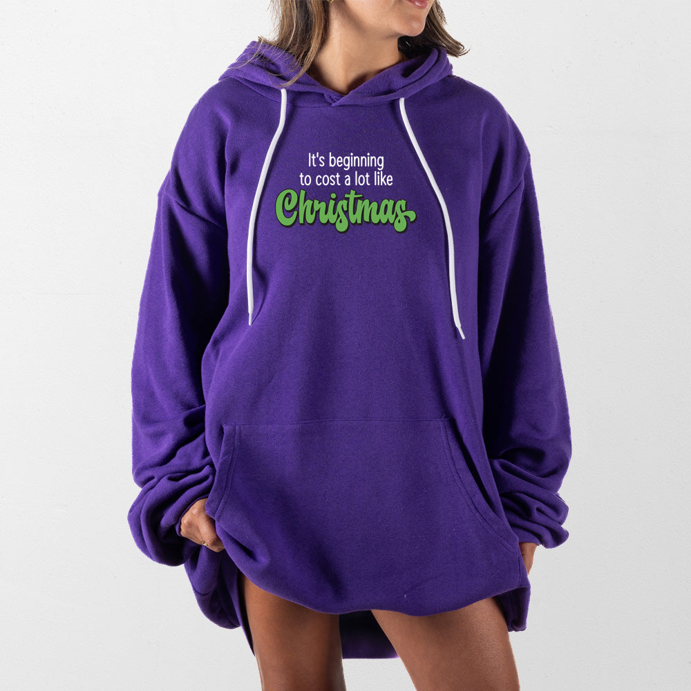 Purple Cost Like Christmas Giant Hoodie