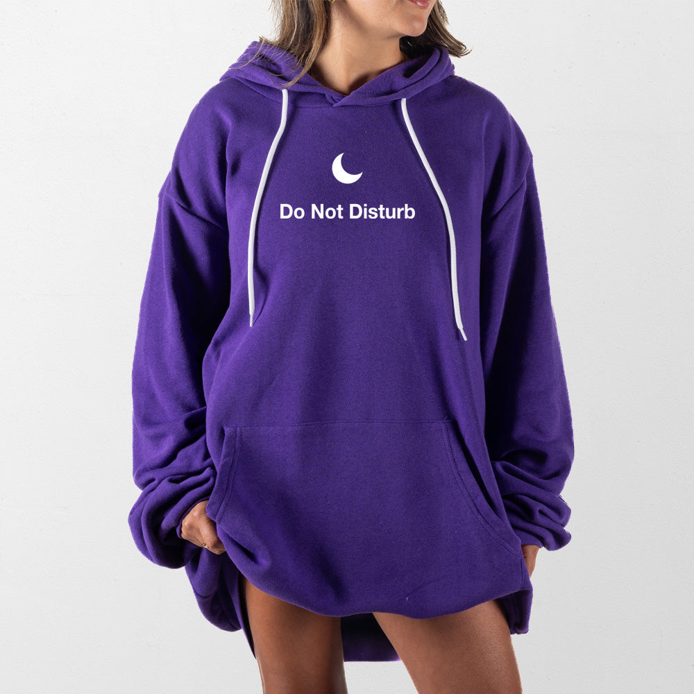 Purple Do Not Disturb Giant Hoodie