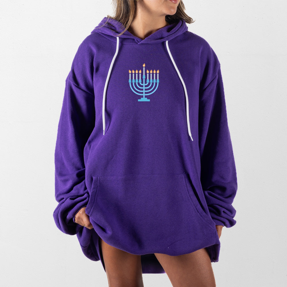 Purple Hanukkah Giant Hoodie