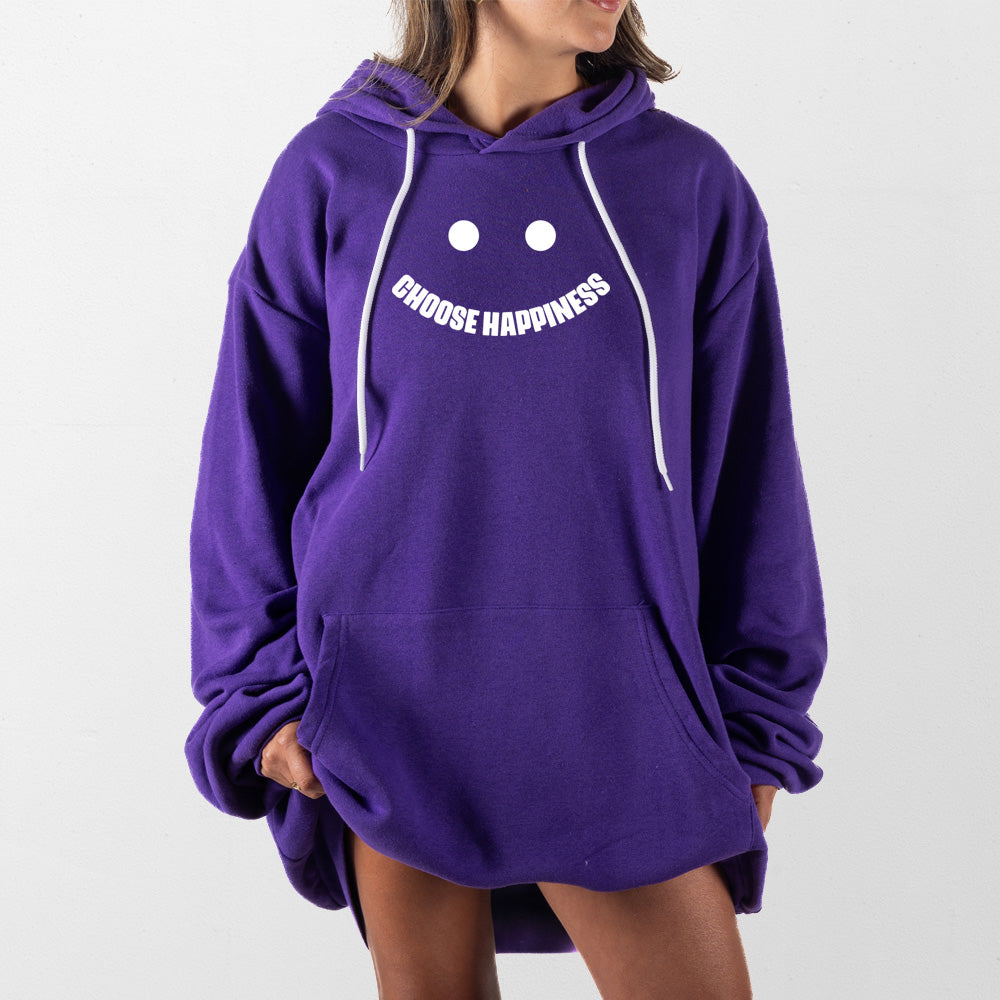 Purple Happiness Giant Hoodie