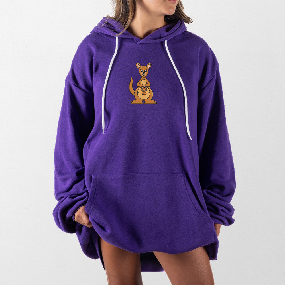 Purple Kangaroo Giant Hoodie