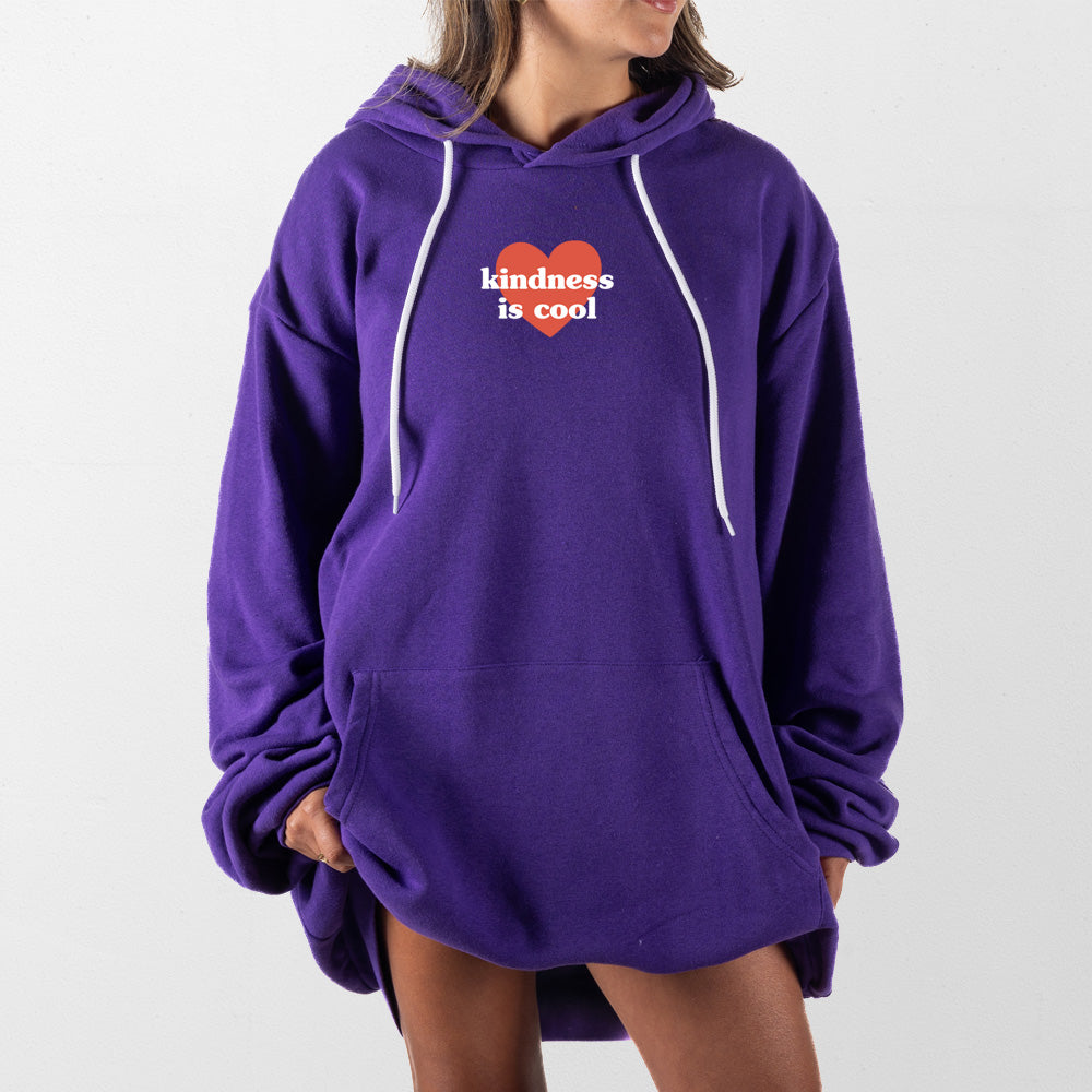 Purple Kindness Is Cool Giant Hoodie