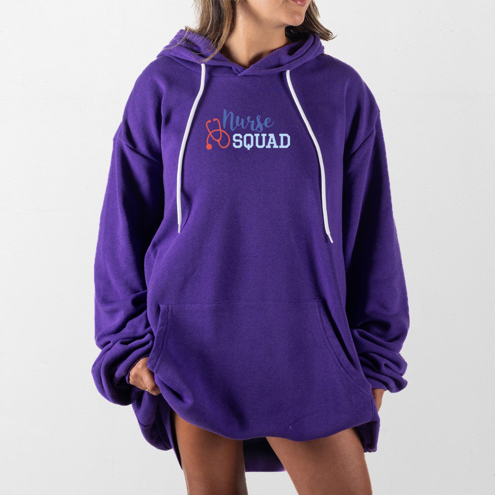 Purple Nurse Squad Giant Hoodie