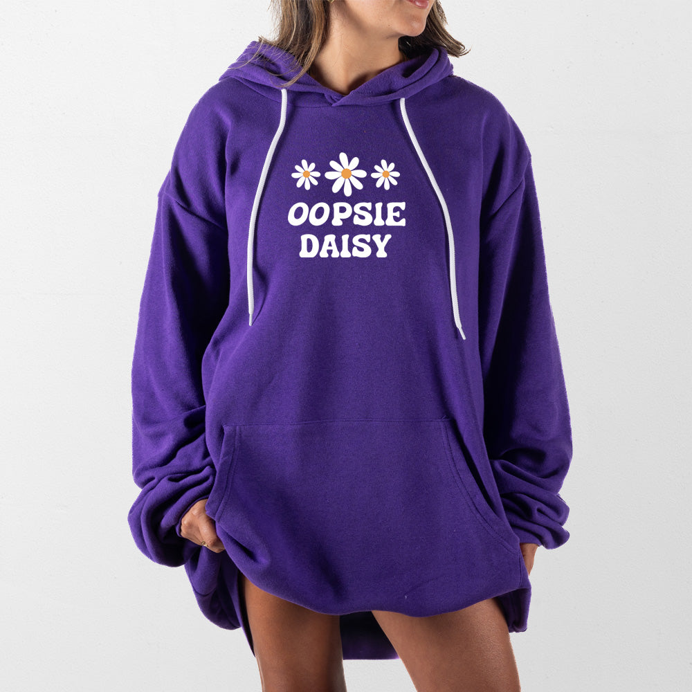 Purple Oopsie Daisy Giant Hoodie