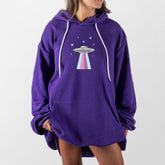 Purple UFO Giant Hoodie