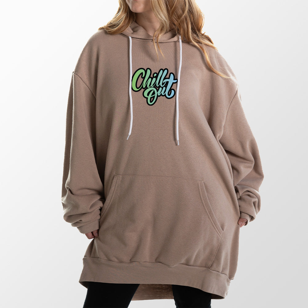 Tan Chill Out Giant Hoodie