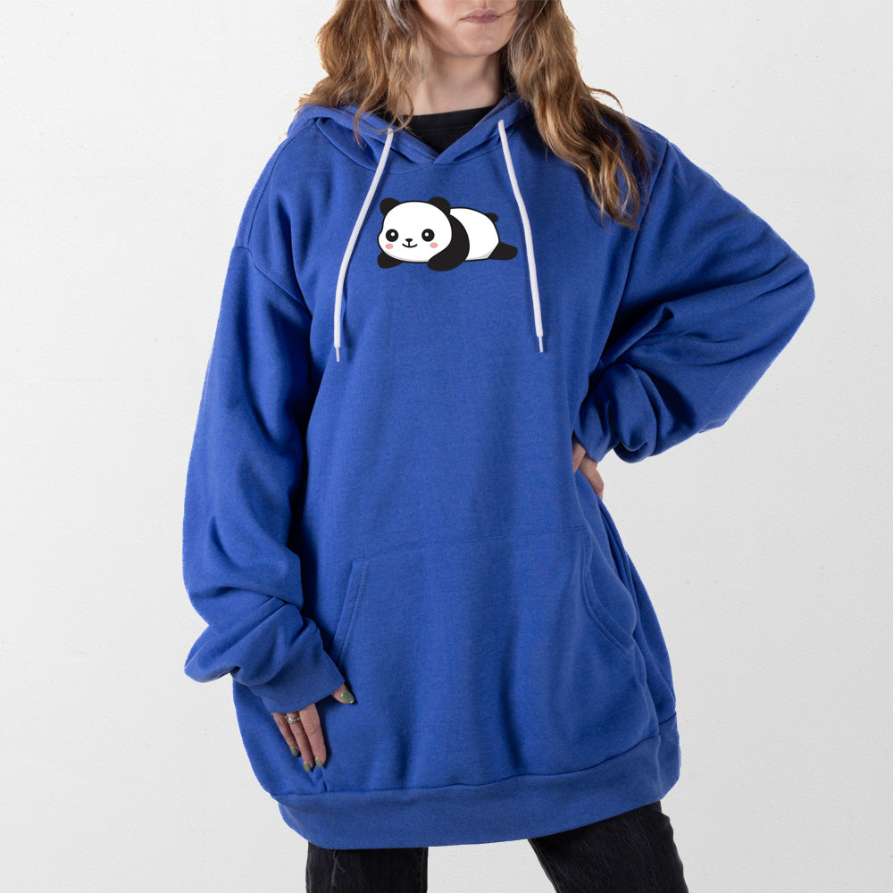 Very Blue Baby Panda Giant Hoodie