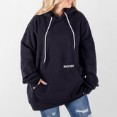 Black Really Cozy Giant Hoodie