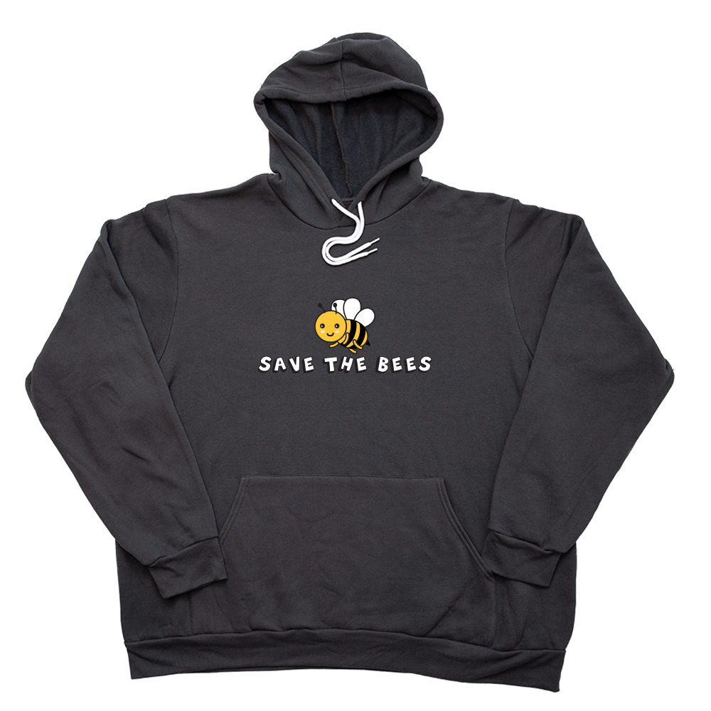 Dark Gray Save The Bees Giant Hoodie