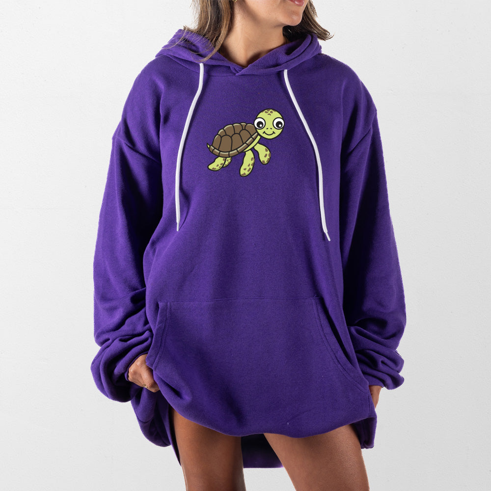 Purple Turtle Giant Hoodie