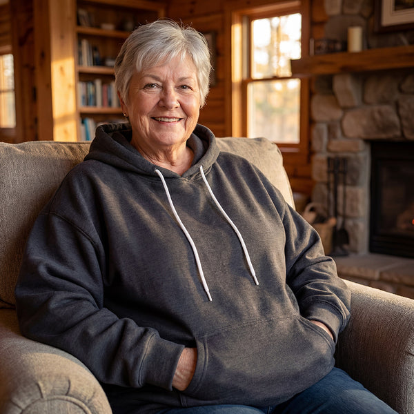 Giant Hoodie on size 3XL body