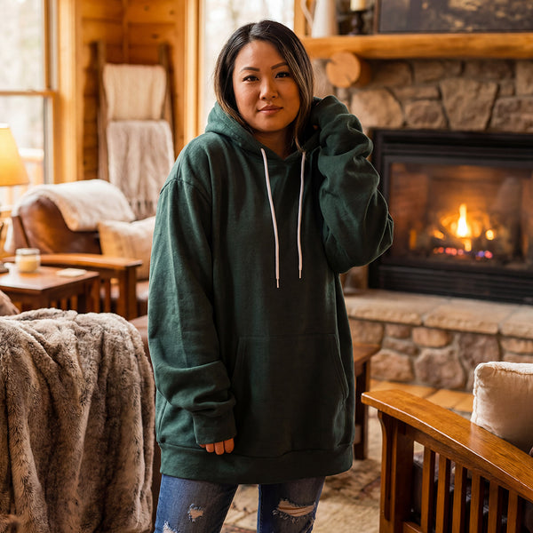 Giant Hoodie on size M body