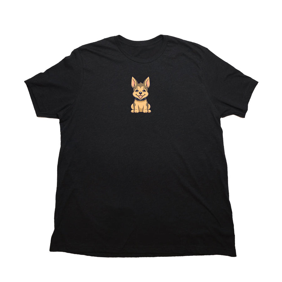 Heather Black German Shepherd Puppy Giant Shirt