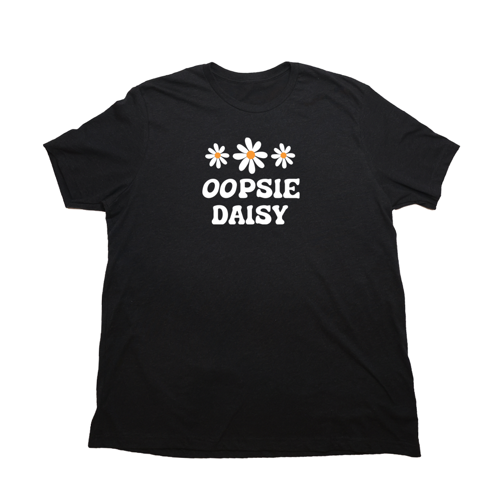 Heather Black Oopsie Daisy Giant Shirt