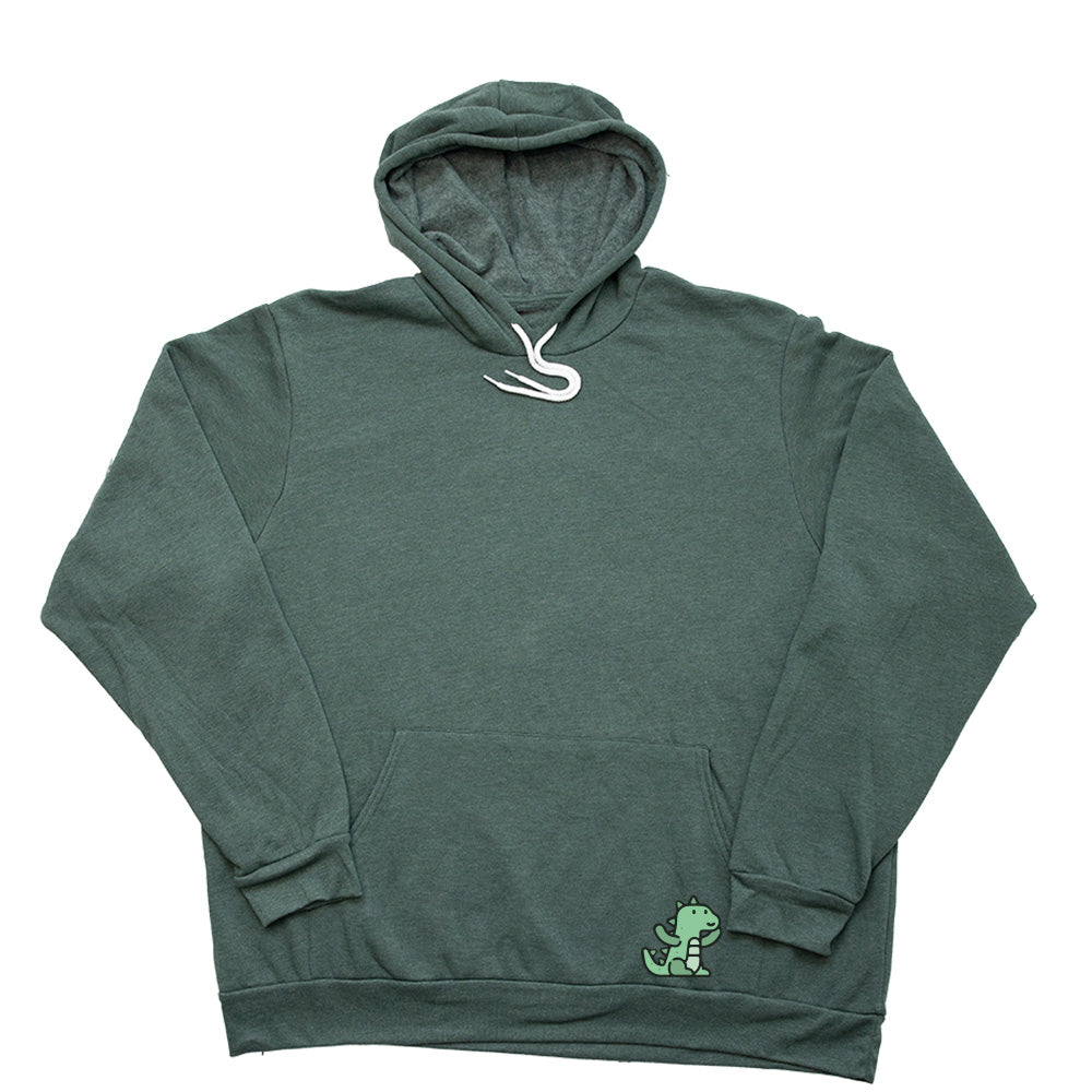 Pocket Dino Giant Hoodie - Lavender