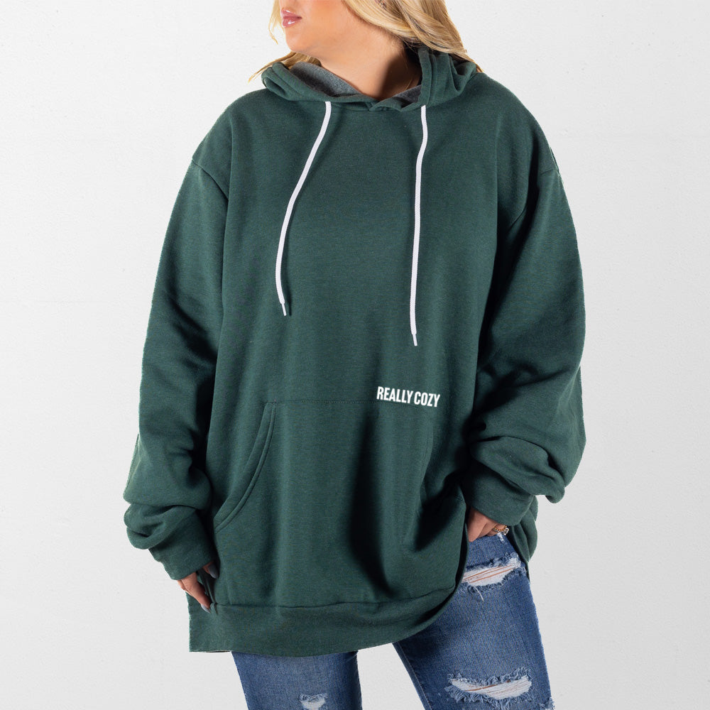 Heather Forest Really Cozy Giant Hoodie