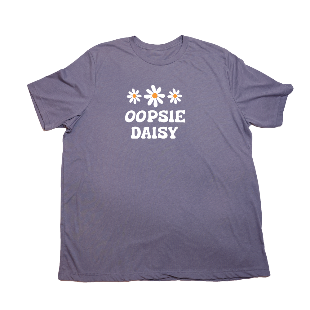 Heather Purple Oopsie Daisy Giant Shirt