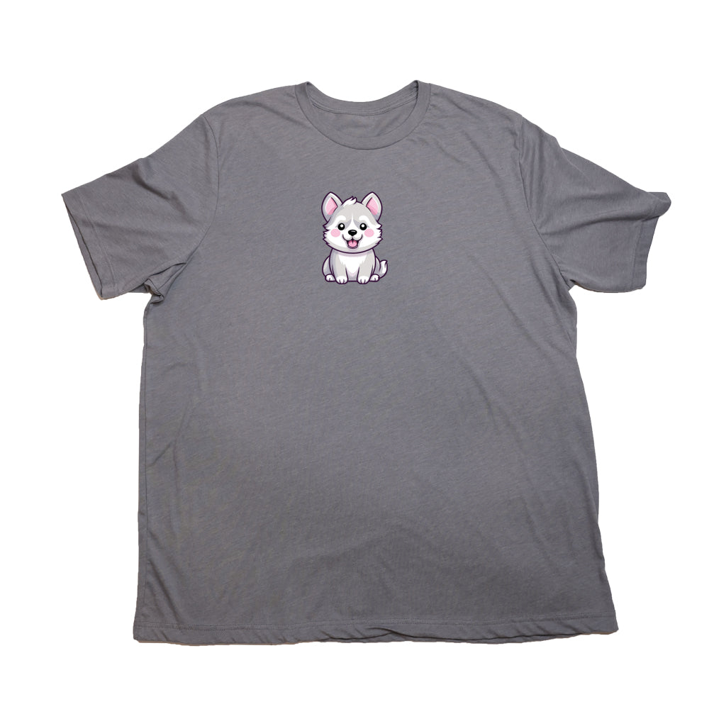 Heather Storm Husky Puppy Giant Shirt