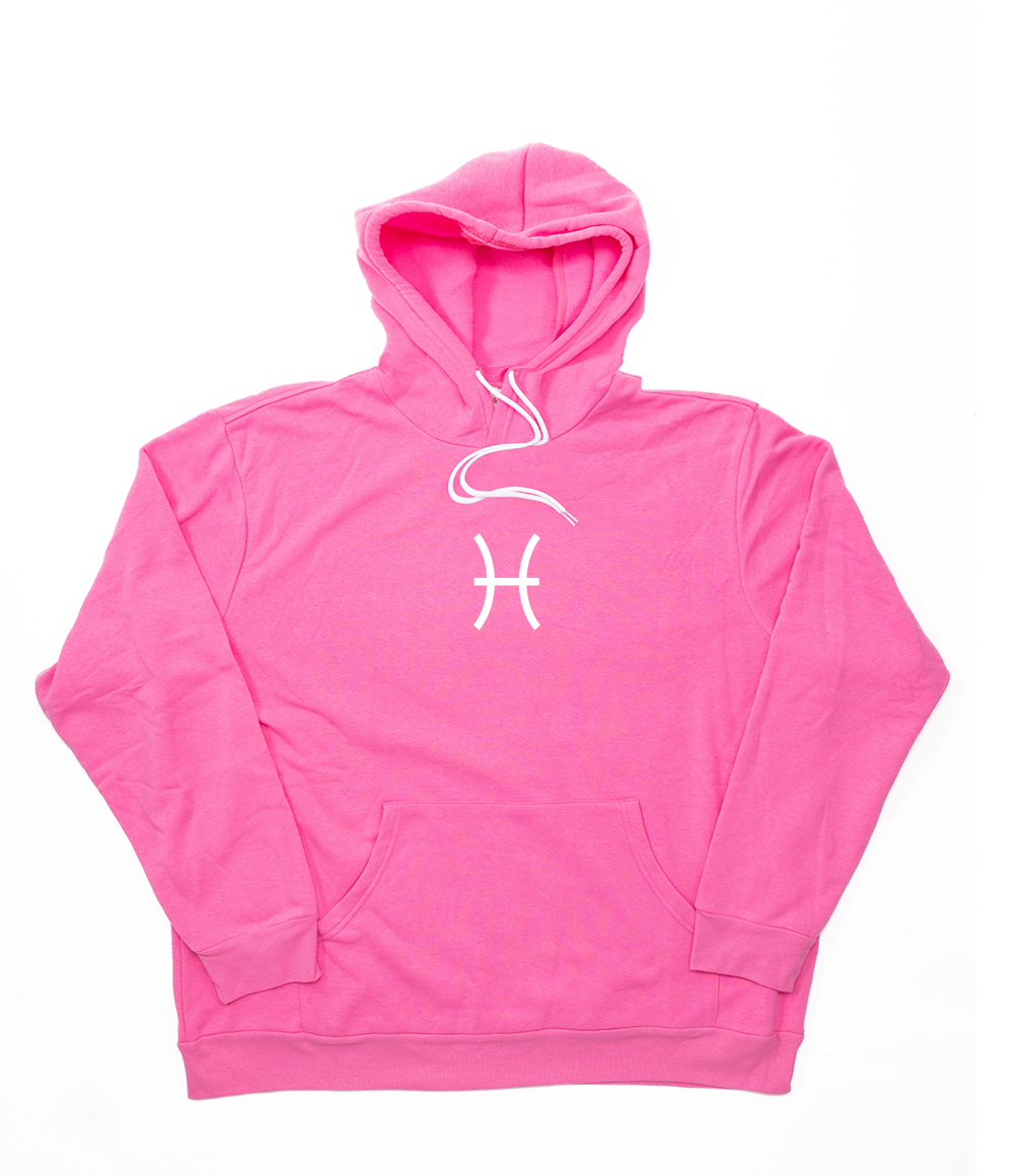 Hot Pink Pisces Giant Hoodie