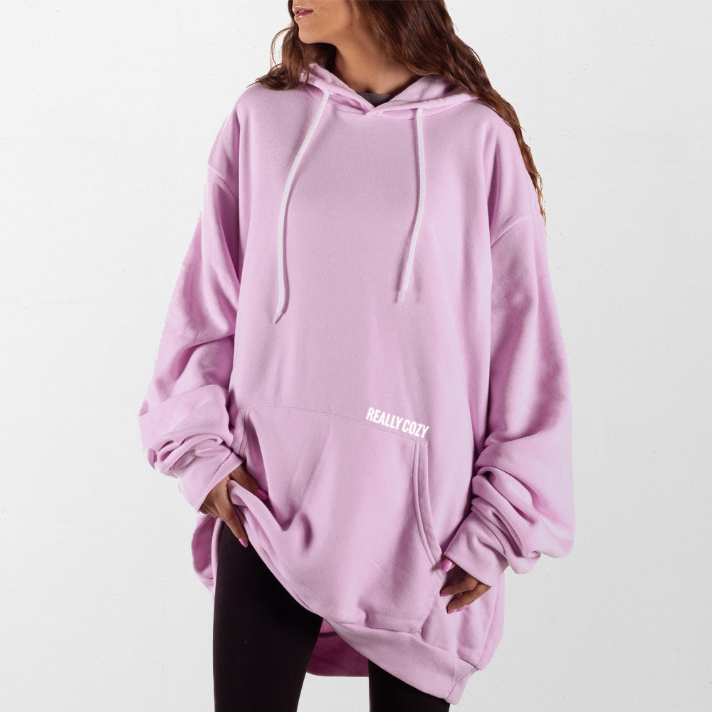 Light Pink Really Cozy Giant Hoodie