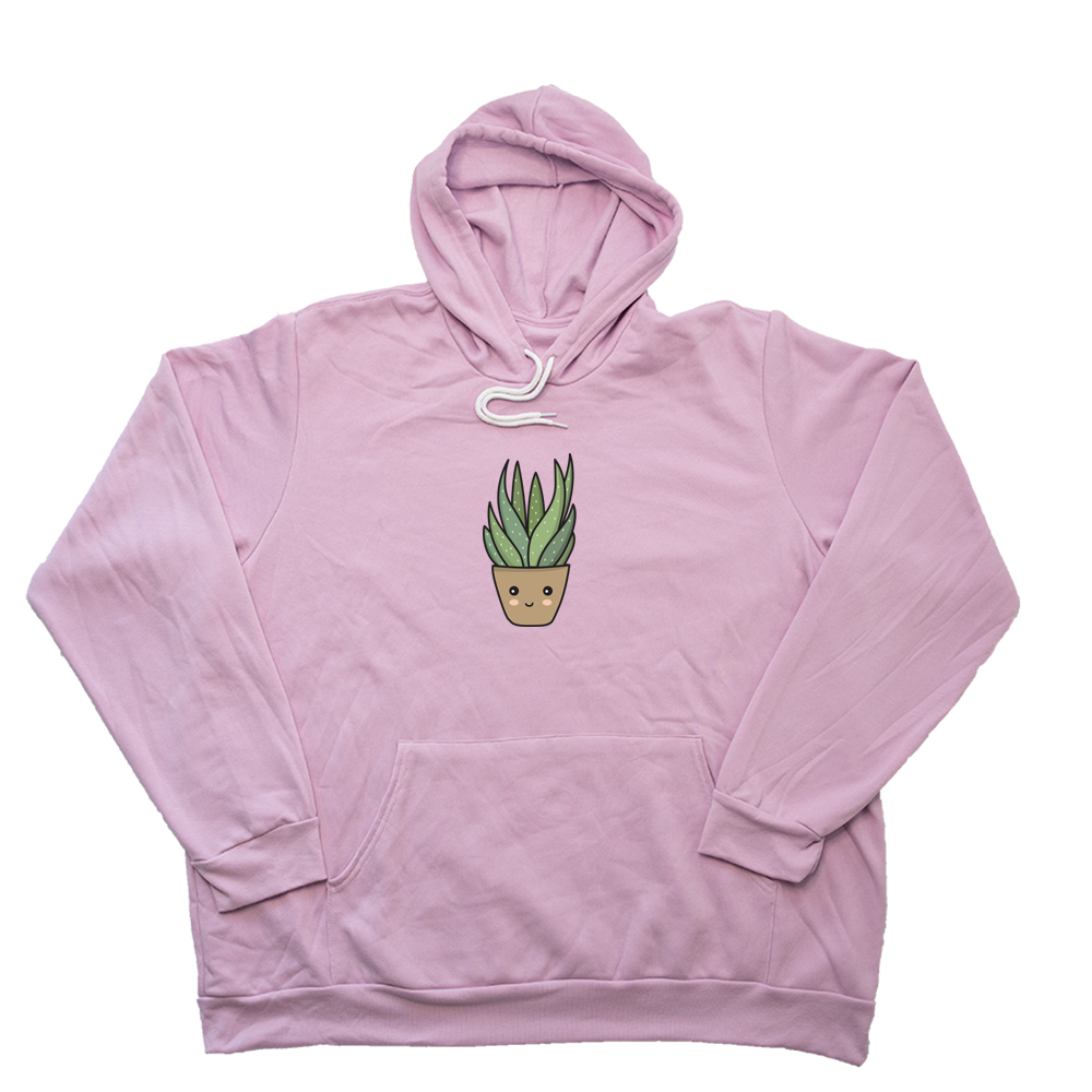 Light Pink Suculent Giant Hoodie