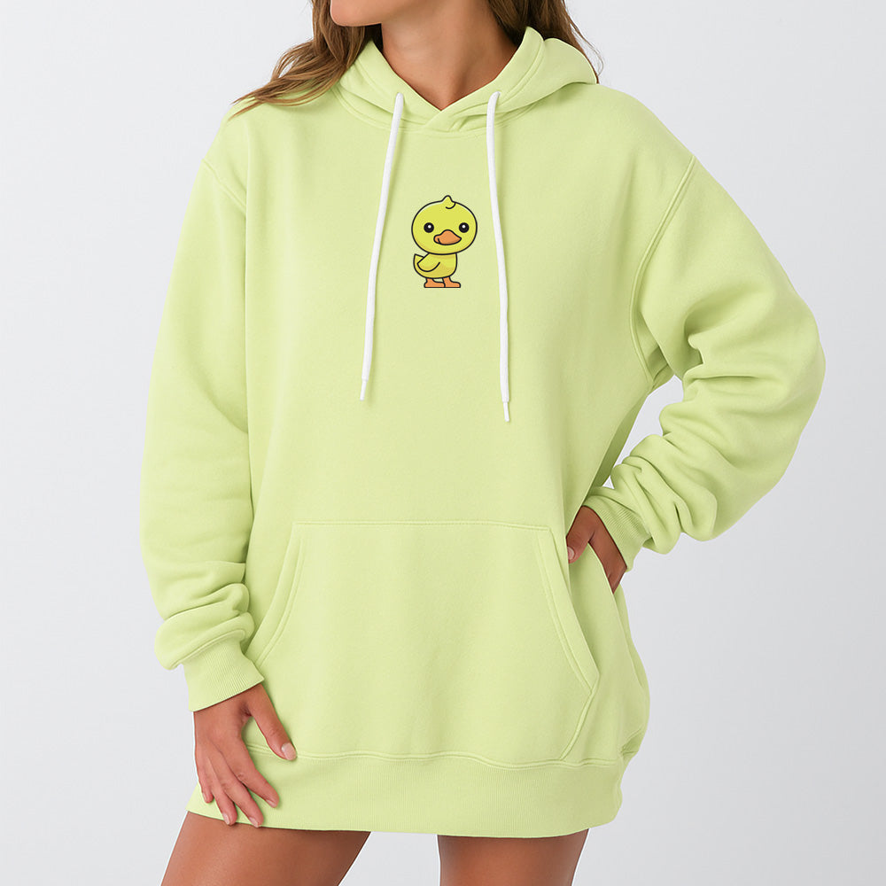 Duck Giant Hoodie - Lime Cream