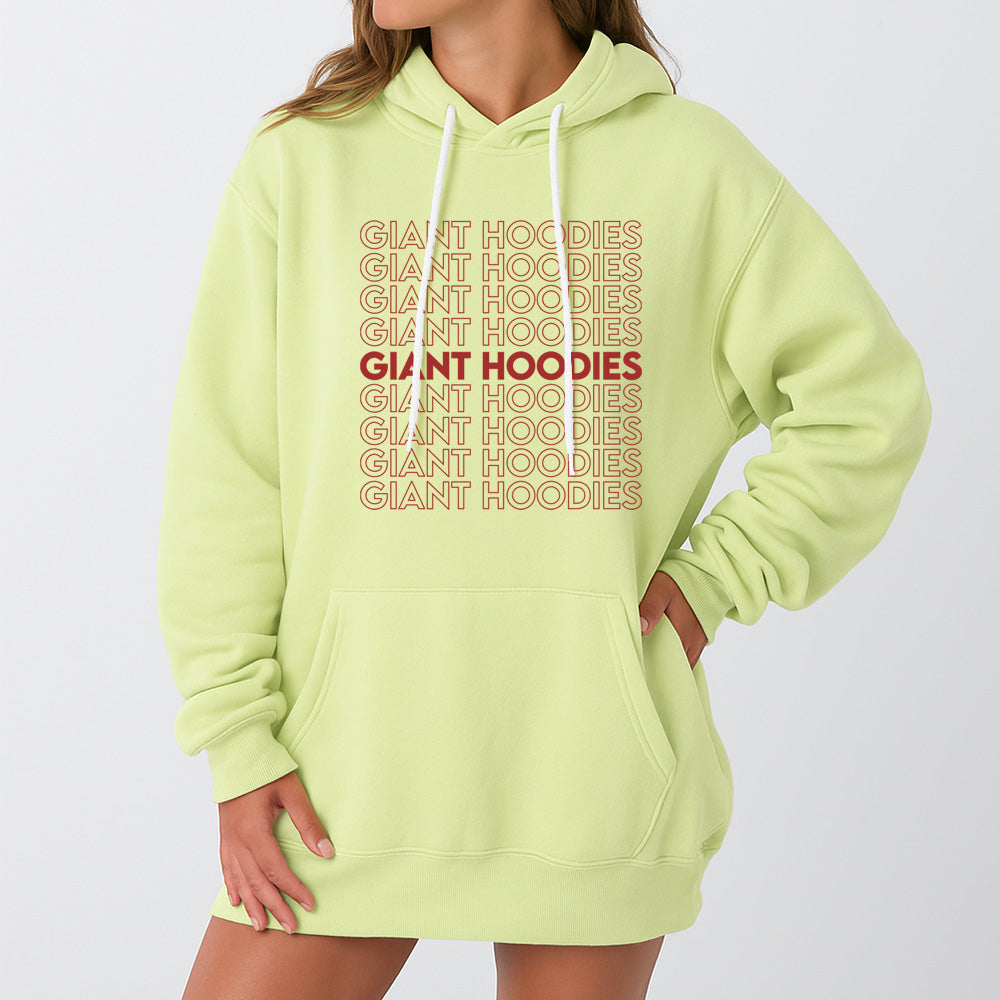Thank You Bag Giant Hoodie