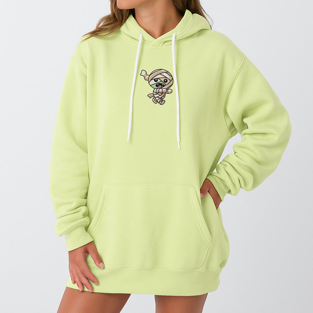 Walking Mummy Giant Hoodie - Lime Cream