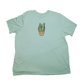 Pastel Green Suculent Giant Shirt