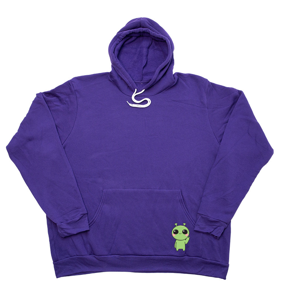 Purple Pocket Alien Giant Hoodie