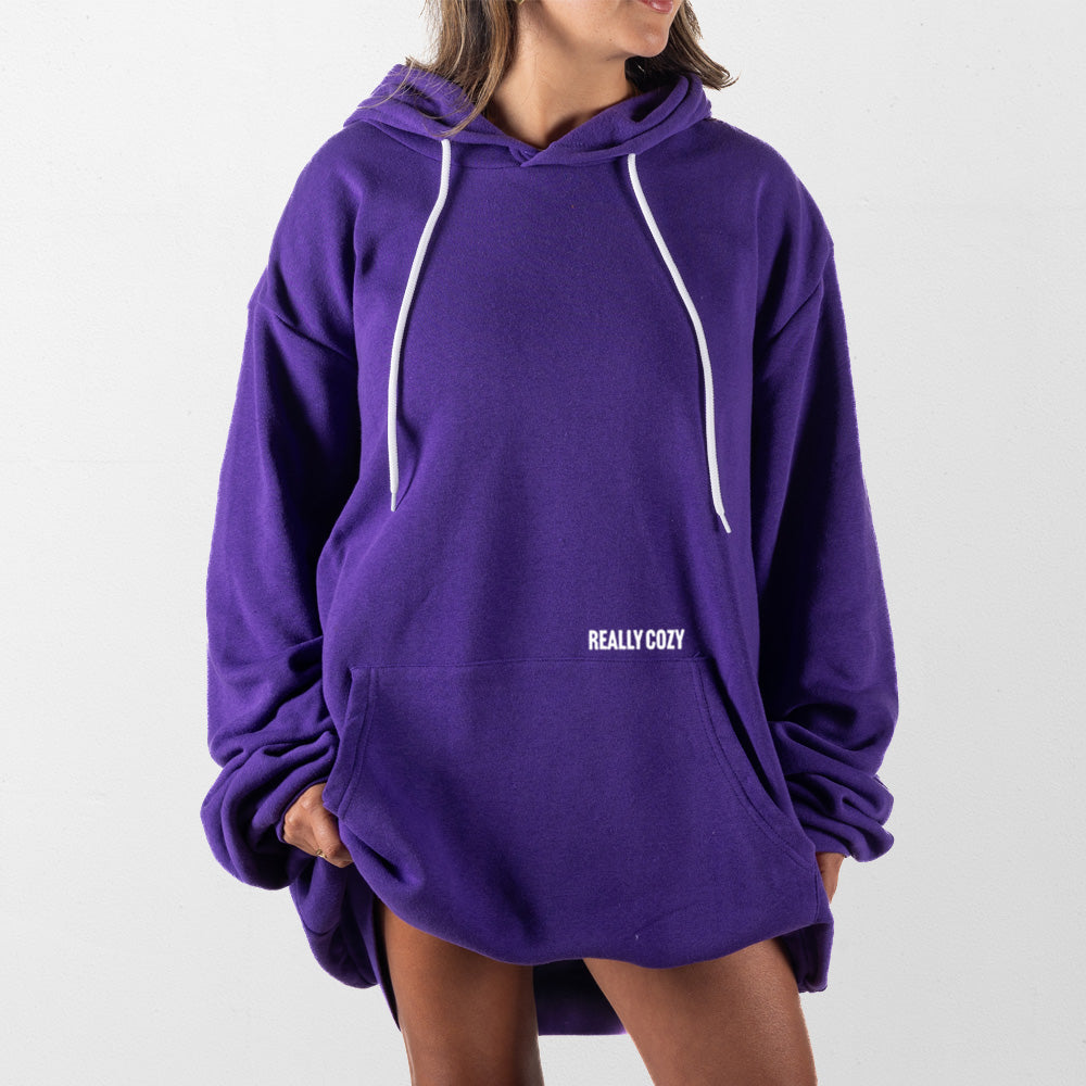 Purple Really Cozy Giant Hoodie