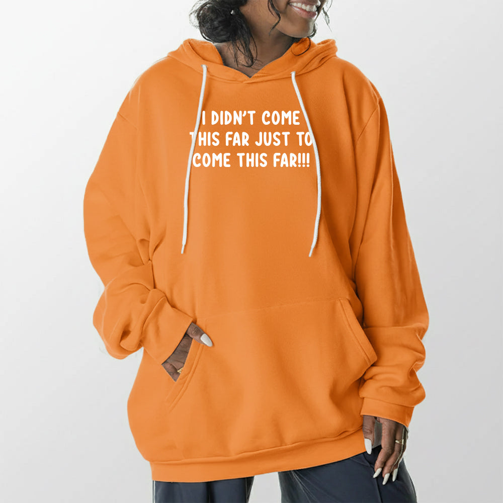 Come This Far Giant Hoodie - Tangerine Dream