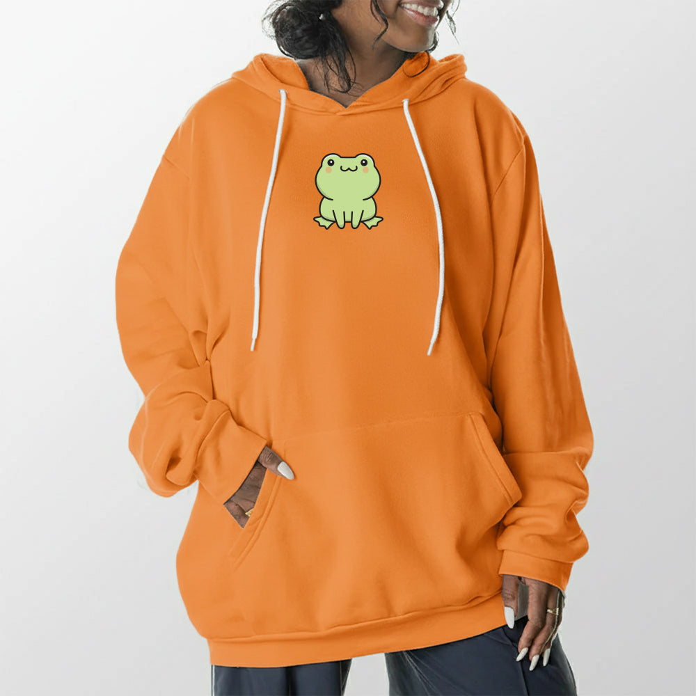 Frog Giant Hoodie - Tangerine Dream