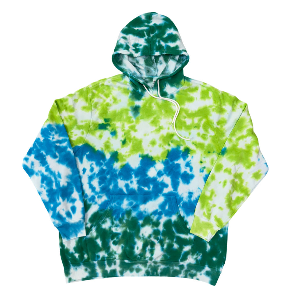 Vibrant Earth Tie Dye Giant Hoodie - Vibrant Earth