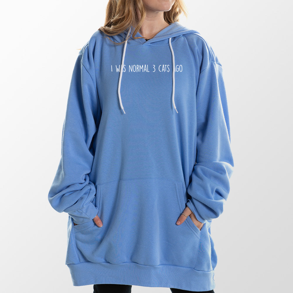 3 Cats Ago Giant Hoodie