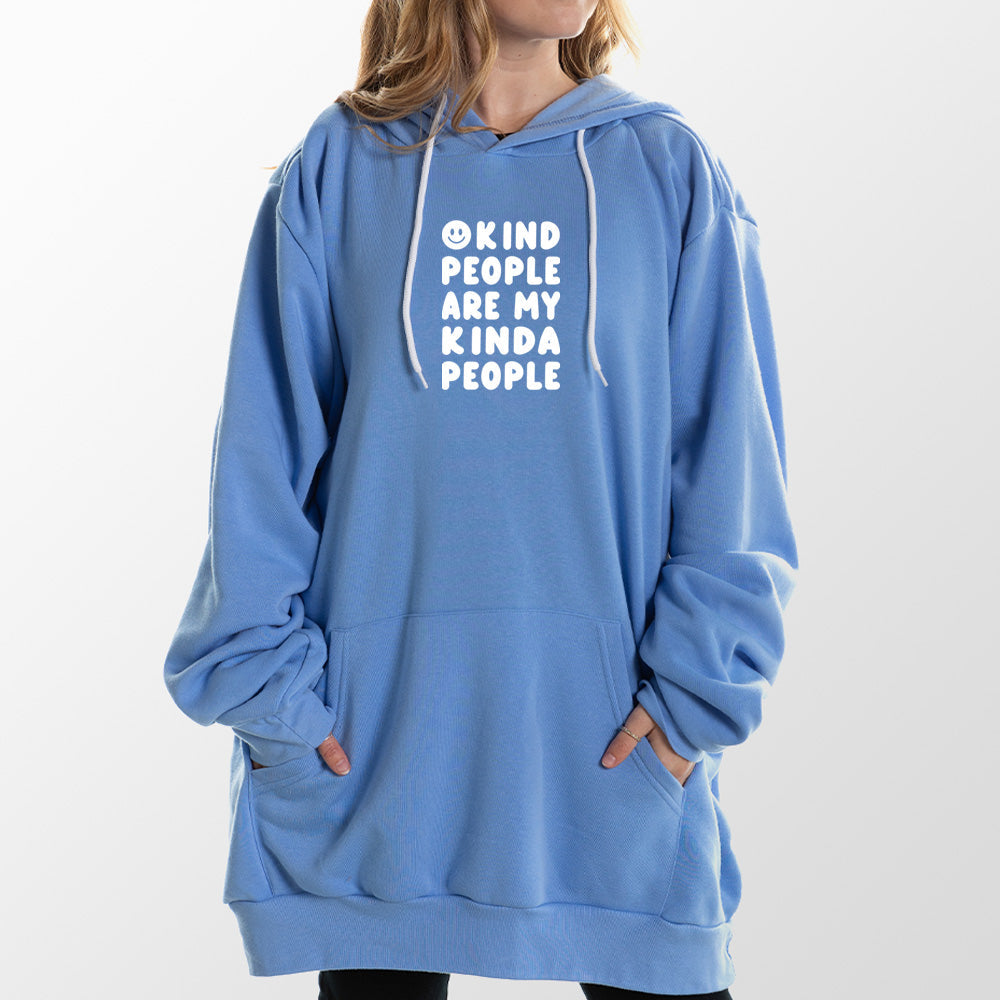 Kind People Giant Hoodie - Tan