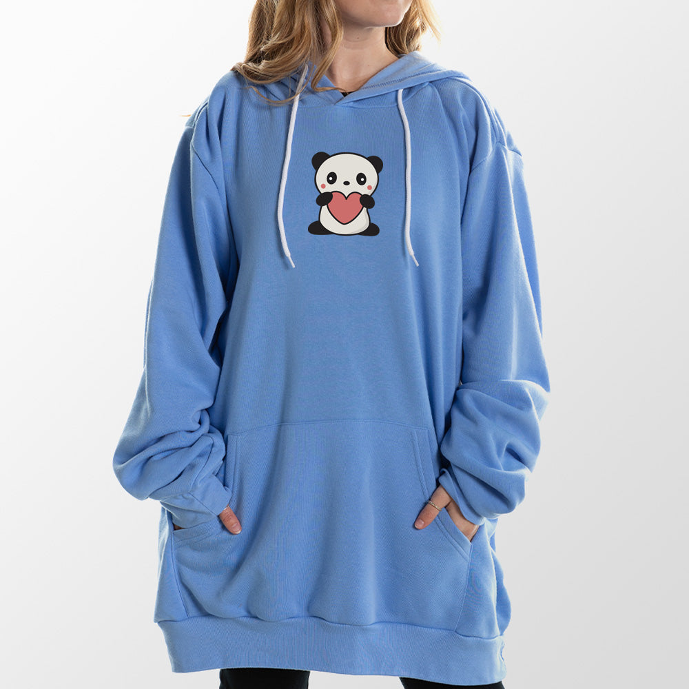 Panda Heart Giant Hoodie