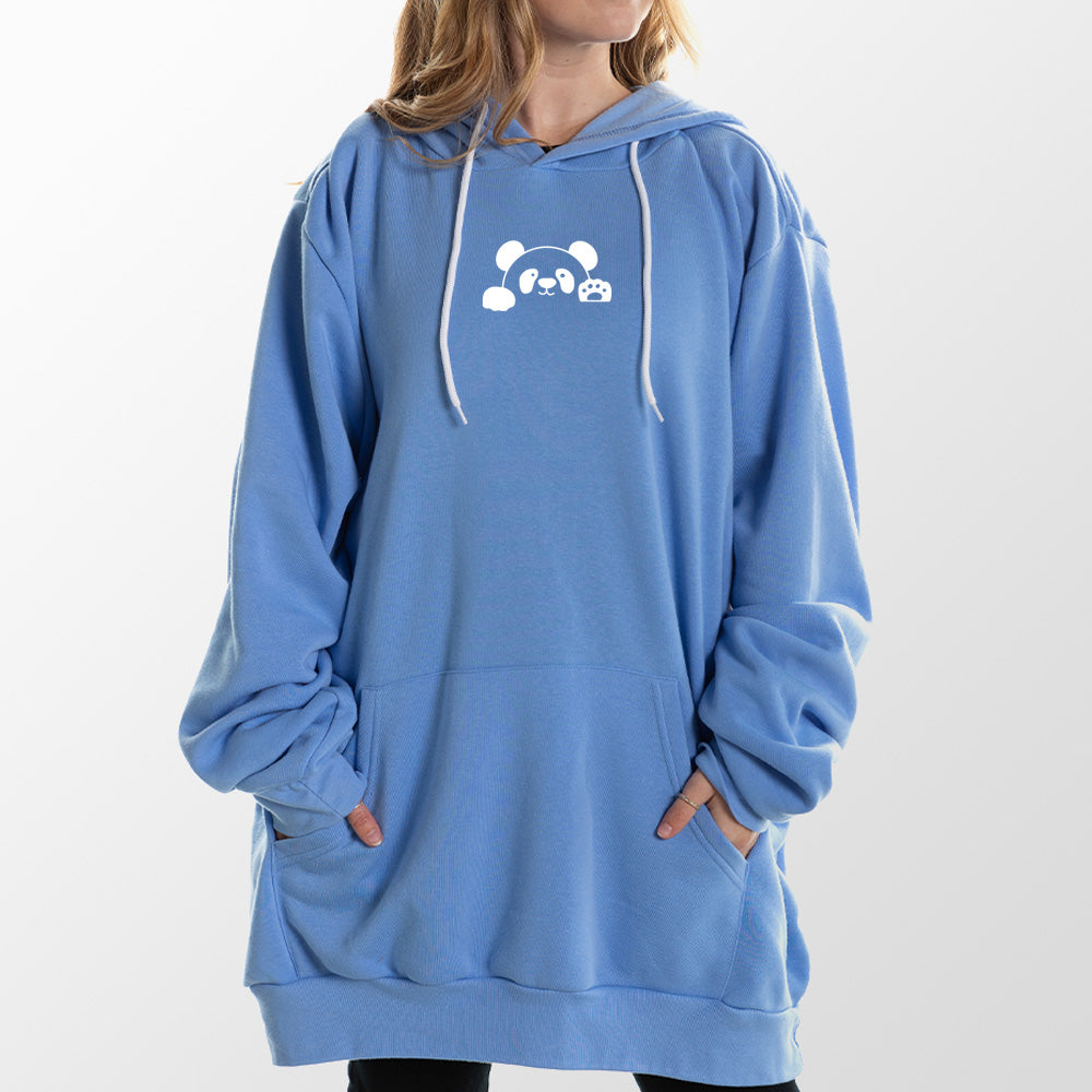 Panda Outline Giant Hoodie