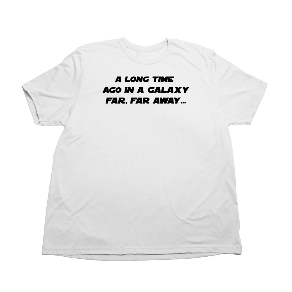 A Long Time Ago Giant Shirt - Solid White - Giant Hoodies