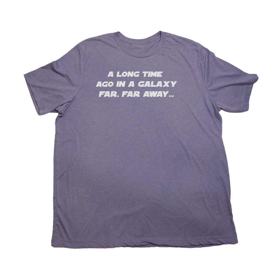 A Long Time Ago Giant Shirt - Heather Purple - Giant Hoodies