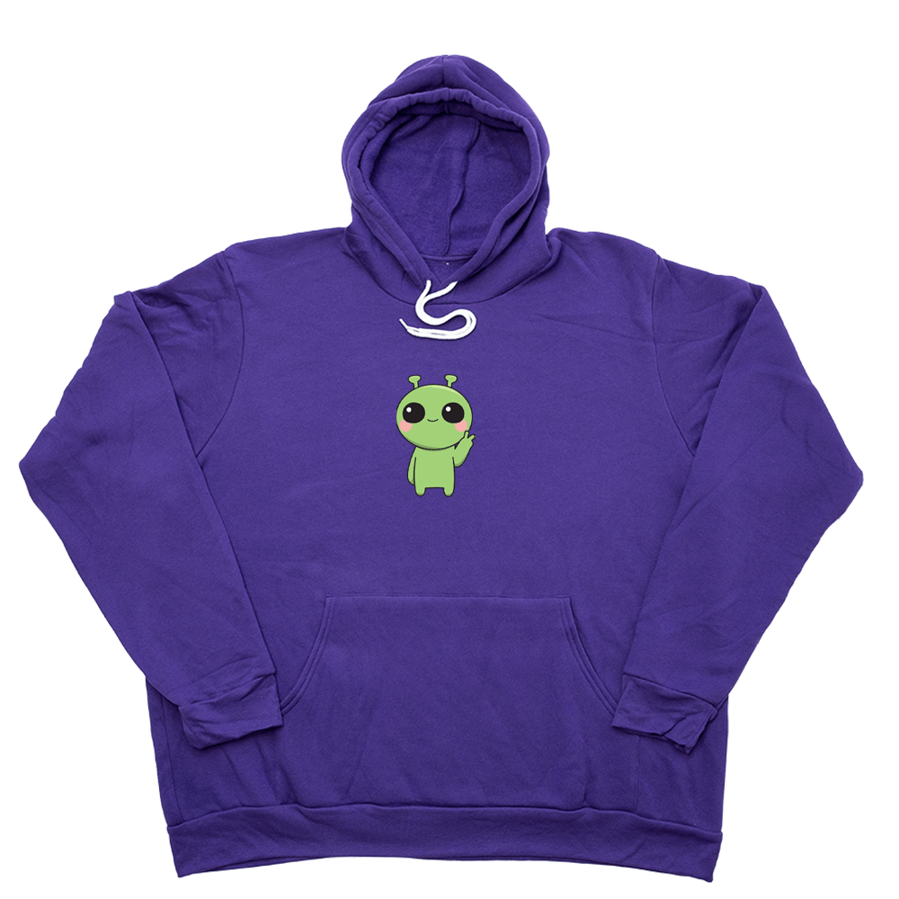 Alien Giant Hoodie - Purple - Giant Hoodies