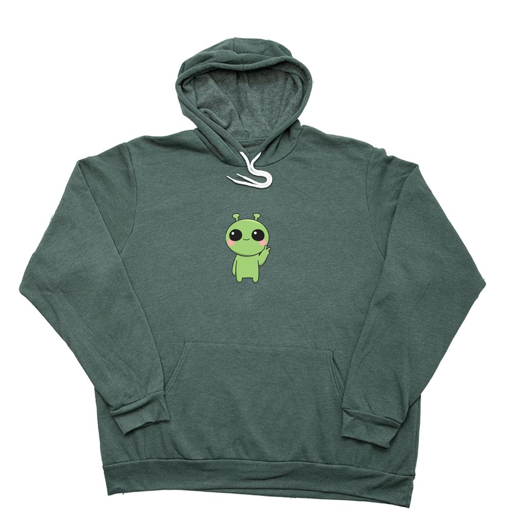 Alien Giant Hoodie - Heather Forest - Giant Hoodies