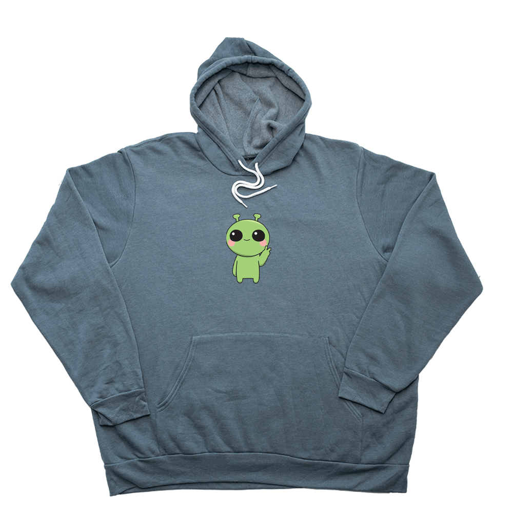 Alien Giant Hoodie - Slate Blue - Giant Hoodies