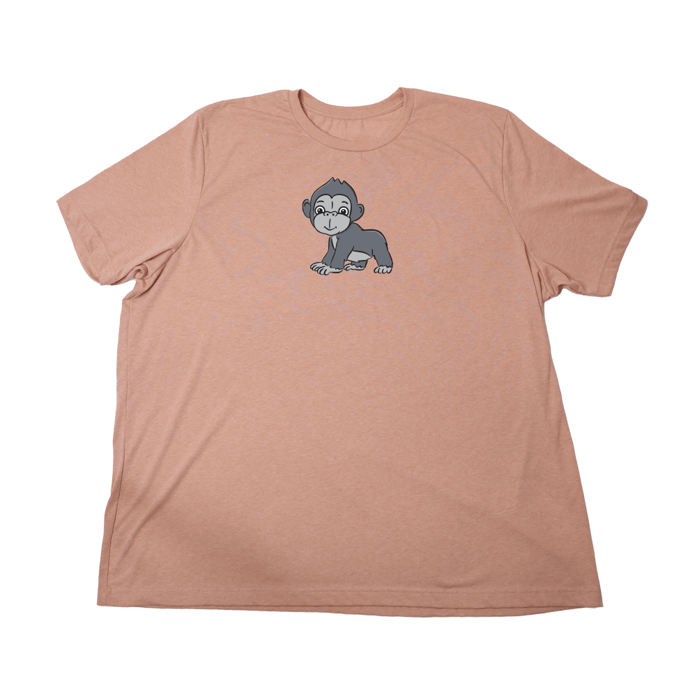 Baby Gorilla Giant Shirt - Heather Sunset - Giant Hoodies