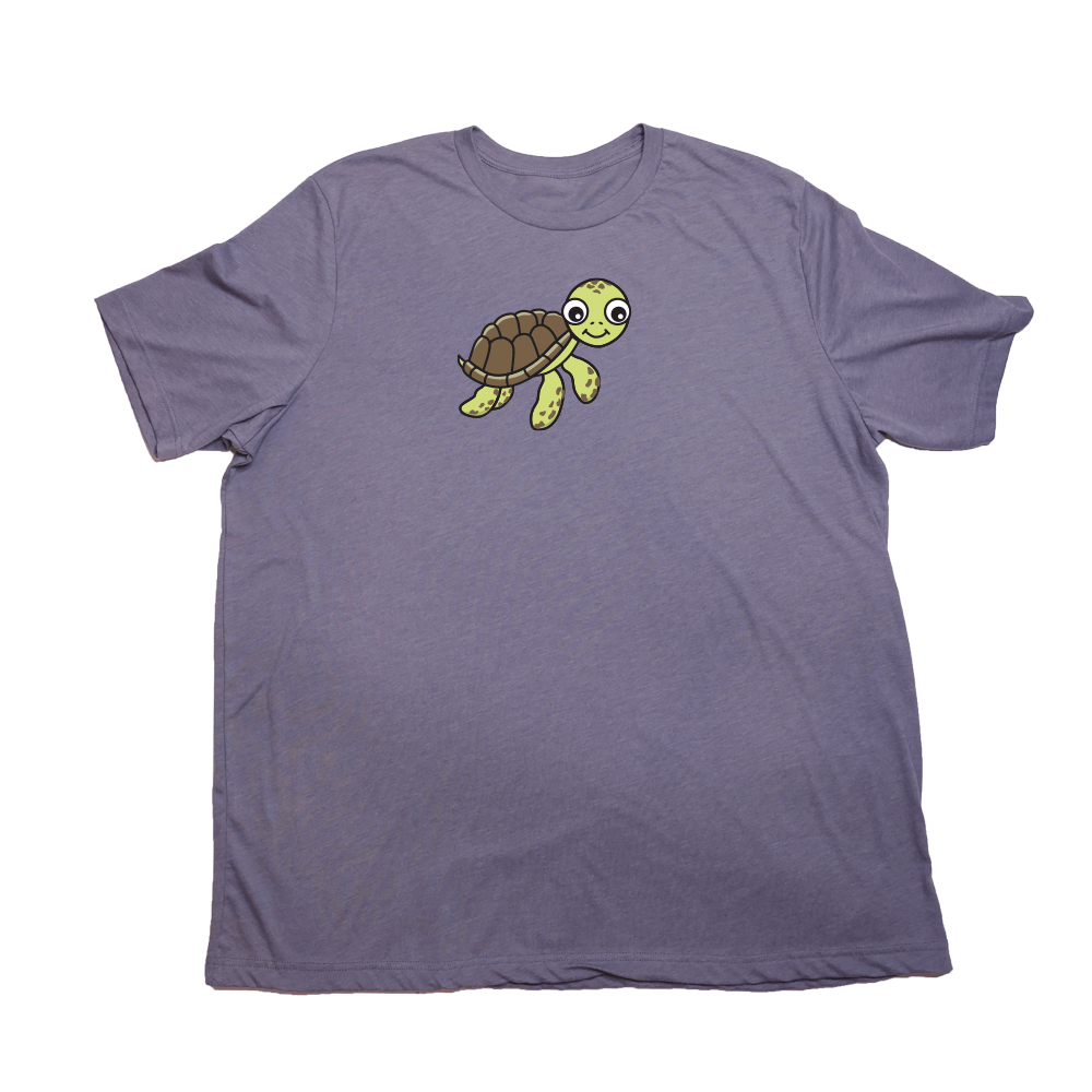 Baby Turtle Giant Shirt - Heather Purple - Giant Hoodies