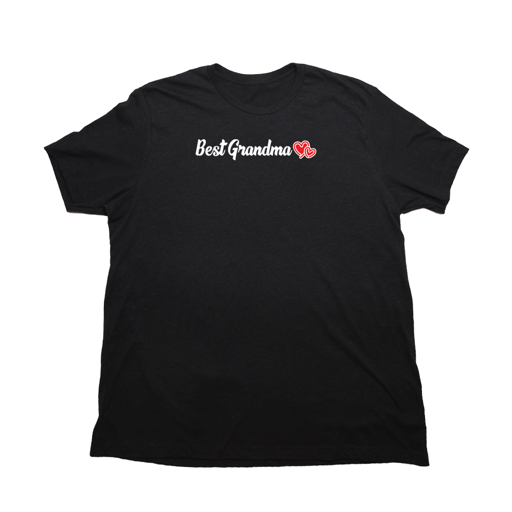 Best Grandma Giant Shirt - Heather Black - Giant Hoodies