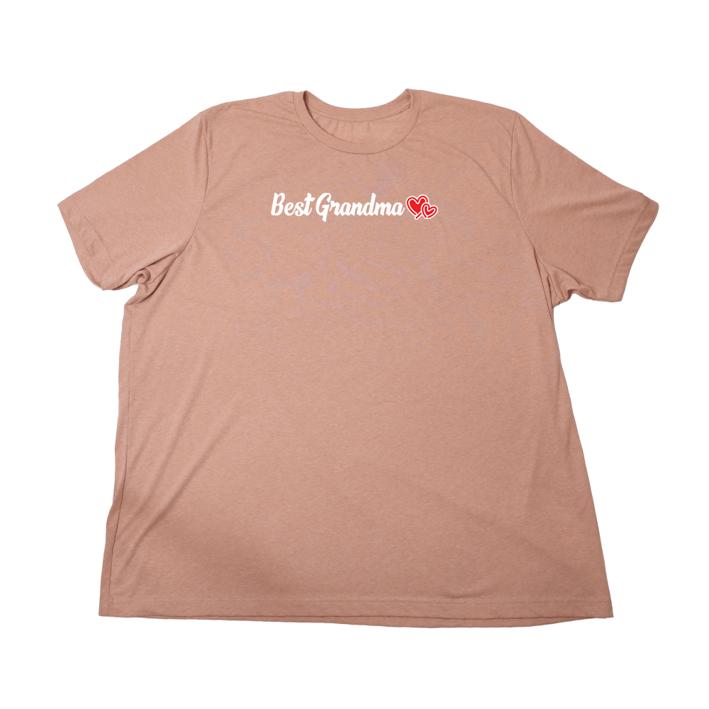 Best Grandma Giant Shirt - Heather Sunset - Giant Hoodies