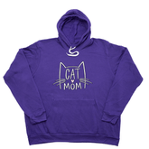 Cat Mom Giant Hoodie - Purple - Giant Hoodies